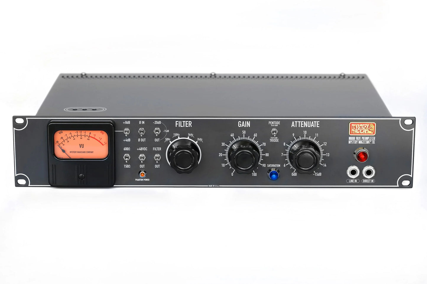 MYSTERY MAGICIANS M808A Single Channel preamp und DI