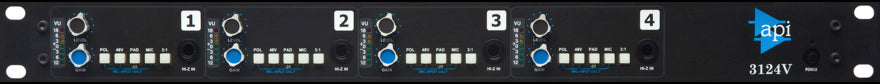 3124V Discrete 4-Channel Mic/Line Pre