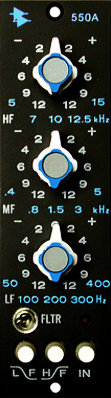 550A Discrete 3 Band EQ
